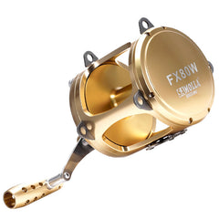 Full Metal CNC Drum Reel for Deep-Sea Trolling