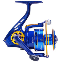 Blue Left/Right Interchangeable Spinning Reel