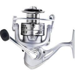 Metal Spinning Reel with Drag Button