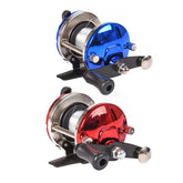 Mini Drum Reel with Pre-Loaded Line Ready-to-Use for Ice Fishing