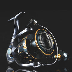 Full Metal CNC One-Piece Screw-In Rocker Arm Dual-Color Spool Spinning Reel