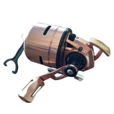 Automatic Line-Leveling Metal Spincast Reel
