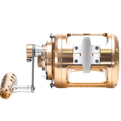 Full Metal CNC Drum Reel for Deep-Sea Trolling