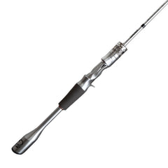 Punk-style Silver Casting Fishing Rod