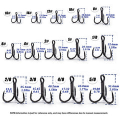 4X Reinforced Big Game Treble Hook