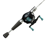 Punk-style Silver Casting Fishing Rod Combos