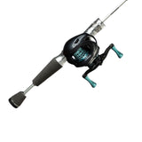 Punk-style Silver Casting Fishing Rod Combos