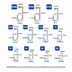 High-Carbon Steel Right Angle Hook with Blood Groove