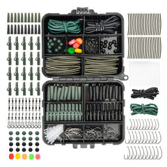 277 Pieces Big Carp Fishing Rig Kit with Case