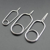 Stainless Steel Hackle Pliers for Fly Tying