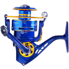 Blue Left/Right Interchangeable Spinning Reel