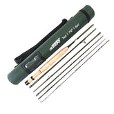 7ft 2 3 4 Weight Olive Green Travel Fly Fishing Rod