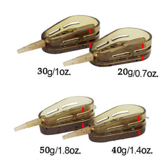Brown Fishing Feeder Bait Holder