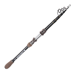 Mini Telescopic Carbon Saltwater Spinning Rod