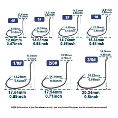 High Carbon Steel Barracuda Hook
