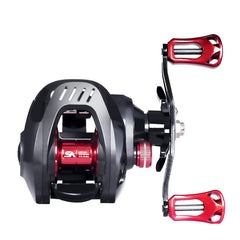Magnetic + Centrifugal Dual-Brake Large Casting Reel