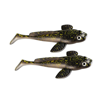 Black-spotted-T-tail-soft-swimbait 12.5cm - high-frequency-vibration-all-water-layers