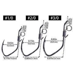 Shrimp Back Fishing Hook