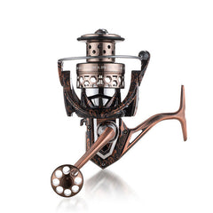 Bronze Finish Lightweight Metal Spinning Reel