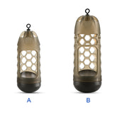 Missile-Shaped Feeder Bait Cage with Built-in Lead