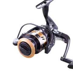 Dual-Tone Metal Head Spinning Reel