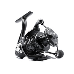 Black Metal Spinning Reel