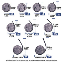 Eagle-Beak Tip Light-Gauge Circle Hook for Big Game