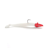 Long-Cast_Jig_Head_Soft-Body_Fish-White