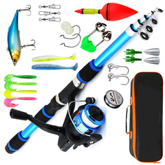 Portable Telescopic Fishing Rod Combo
