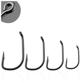 Barbed Carp Curved Hook