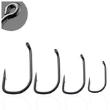 Barbed Carp Curved Hook