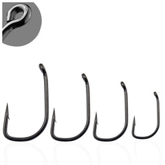 Barbed Carp Curved Hook