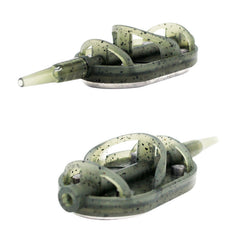 Carp Fishing Feeder Weight Plate with Built-in Lead