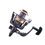 Dual-Tone Metal Head Spinning Reel