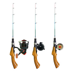 Collapsible Ice Fishing Pole Combos