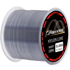 Grey Nylon Monofilament Fishing Line (130/330/550yds | 120/300/500m)
