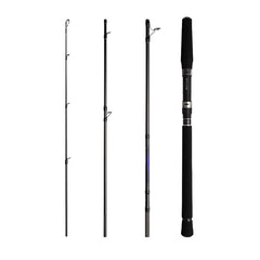 4-piece Portable Spinning Big Game Boat Rod