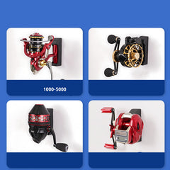 Fishing Reel Wall-Mounted Display Rack