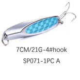 Fish-Scale Texture Spinner Bait