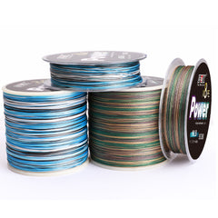Multicolor Braided PEx8 Dyneema Long-Casting Line