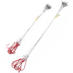 Steel Wire Leader with Hook*10pcs
