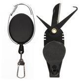 Multi-Function Fishing Scissors with Retractable Lanyard Set