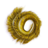 Solid Color Zonker Rabbit Fur Strips