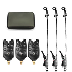 3-Pack Fishing Alarm + Indicators Combo Set