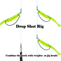 Drop Shot Wide-Gap Offset Hook