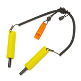 Emergency Rescue Whistle & Neck-Mounted Ice Chisel Se