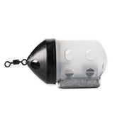 Black Lid Earthworm Chum Pot | Built-in Lead