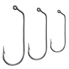 Offset Shank Hook for Paddle Tail Weighted Soft Baits