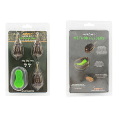 Feeder 3+1 Bait Holder with 3 Built-in Leads