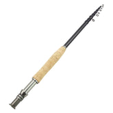 Portable telescopic fly rod